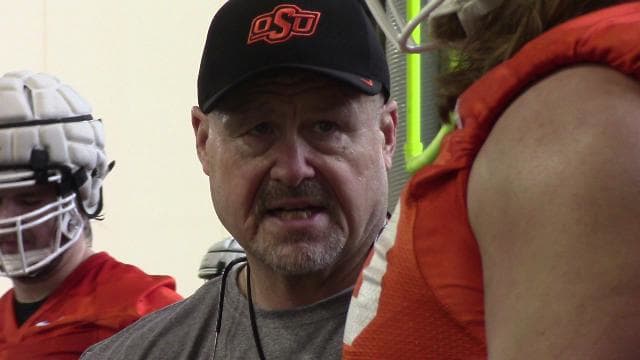 Charlie Dickey may have a decision to make on the offensive line.